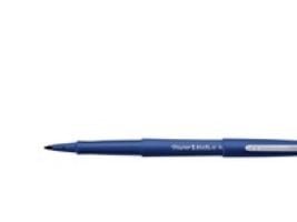 Fiberpen, Paper Mate Flair, medium, 0,7 mm, blå, pakke a 12 stk