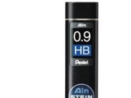 Stivere pentel ain stein høy polymer, hb, 0,9 mm, kasse med 36 stk.