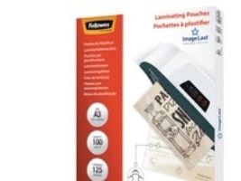 Lamineringslommer Fellowes A3 125my (100 stk.)