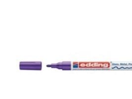 Paintmarker, Edding 751, 1-2 mm, lilla, pakke a 10 stk