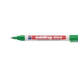 Permanent tusj edding 404, rund, 0,7 mm, grønn