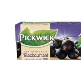 Te Sort Pickwick Blackcurrant 20 breve Rainforest Alliance Blåbær,20 stk/bk - (20 stk.)