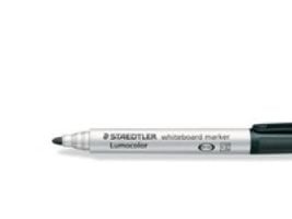 Staedtler 351, 1 kpl, Musta, Pyöreä pää, Musta, Valkoinen, Valkoinen, Polypropeeni (PP)