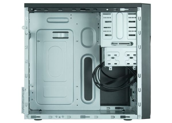 Chieftec Elox Series HO-12B - Tower - micro-ATX - ingen strømforsyning - sort - USB/Lyd