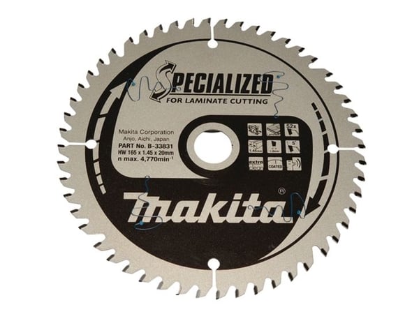 Makita B-33831, 16,5 cm, 2 cm, 1,45 mm, 4770 RPM, 1 styck
