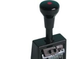 Stempel Reiner nummeratør B6K, 6 cifre, 5,5 mm