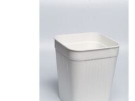 Papperskorg Orth 14 ltr. vit plast