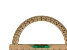 Tavlevinkelmåler, 50 cm, 180 grader