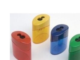 Blyantspidser Linex med automatisk lukning ass. farver (stk.)