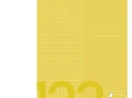 Regnehæfte Bantex A5 kvadreret 5x8 mm oliven - (25 stk.)