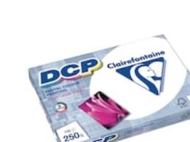 Papir til farveprint Clairefontaine DCP A4 hvid 250g - (125 ark)