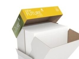 Papir til sort/hvid-print, New Future Lasertech, 4 huller, A4, 80 g, 2.500 ark