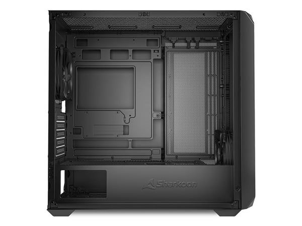Sharkoon MK2, Micro Tower, PC, Svart, micro ATX, Mini-ITX, 17 cm, 41 cm