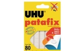 Hæftemasse UHU Patafix, pakke a 80 stk.