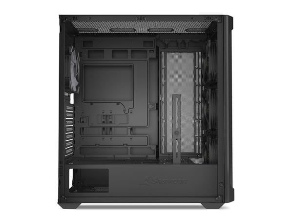 Sharkoon AK4W RGB Strip, Midi Tower, PC, Sort, ATX, Micro ATX, Mini-ITX, Metall, Multi