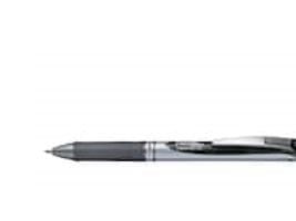 Pentel EnerGel XM - Rulleballpenn - svart - gelblekk - 0.7 mm - medium - retraktil
