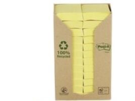 3M 653-1T, Gult, 38 mm, 51 mm, 100 stykker, 24 ark