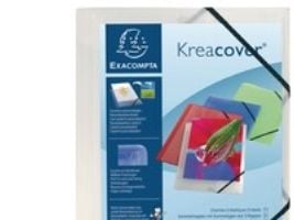 Presentationsmapp Exacompta Kreacover A4 transparent