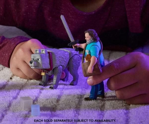 Mattel Minecraft -elokuvafiguuri (JFR44)