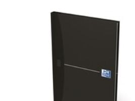 Notesbog Oxford Smart Black, A5, linjeret, lajitelma, 96 ark, 90 g