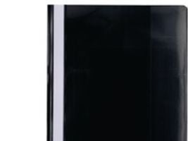 Exacompta 439901B, Konvensjonell filmappe, A4, PVC, Svart, 240 mm, 310 mm