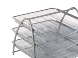 Alba MESHTRAY3 M, Stål, Grå, A4, Frankrike, 270 mm, 340 mm