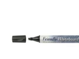 Ballograf Friendly - Markør - ikke-permanent - for whiteboard - svart - alkoholbasert blekk - medium