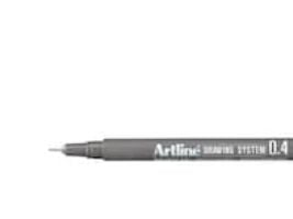 Fineliner Artline tegnepenn EK234, 0,4 mm, sort