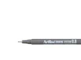 Artline Drawing System 0.8, Musta, Musta, 1 kpl