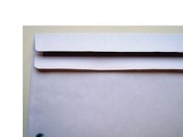 BONG Mailman - Konvolutt - International C5 (162 x 229 mm) - lommebok - åpen side - selvklebende - fargekantforing - hvit - pakke av 500