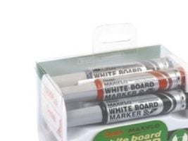 Tavlemarkører Pentel Maxiflo, runde, assorterte farger