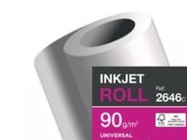 Plotterpapir Clairefontaine Universal 90 g, 610 mm x 45 m