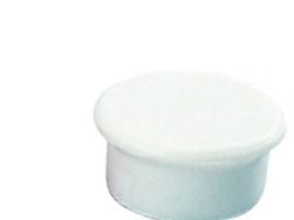 Dahle magnet rund 13 mm vit (förpackning 10 st.)