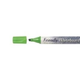 Ballograf Friendly - Markør - ikke-permanent - for whiteboard - grønn - alkoholbasert blekk - medium