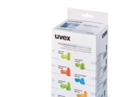 Hörselproppar Uvex x-fit lime, förpackning med 300 par