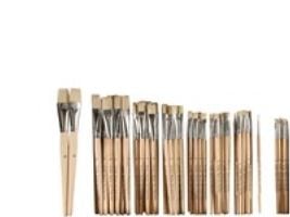 Pensel Nature Line storpakke, kort skaft, pakke a 120 stk.