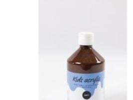 Akrylmaling A-Color 02 - mat, brun, 500 ml