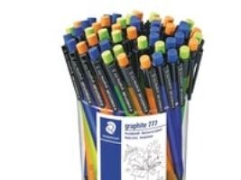Staedtler grafiittikynä, 0,5 mm, 50 kpl, 3 väriä