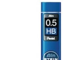 Stifter, Pentel Ain Stein High, HB, 0,5 mm, pakke a 12 stk a 40 miner