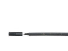Tuscher BIC Kids Visa, fin spids, sort, pakke a 24 stk.