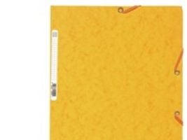 Elastisk mapp exacompta a4 gul