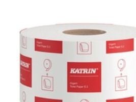 Toalettpapir, Katrin 106101 Gigant S2, 2-lags, pakke a 12 stk