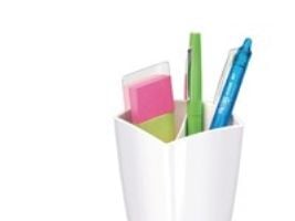 Penneholder, Cep Gloss, til whiteboard, magnetisk, hvid
