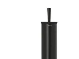 Toiletbørste Brabantia m/holder sort