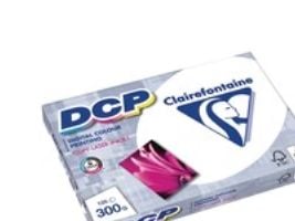 Clairefontaine DCP, Laser-/Inkjet-utskrift, A4 (210x297 mm), 125 ark, 300 g/m², Hvit, 276 µm