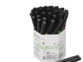Miljøvenlige tuscher colourworld, pakkaus 36 kpl.