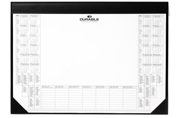 DURABLE - Skrivebordsmatte - 42 x 59 cm - svart