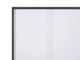 Opslagsskabe, Bi-Office, sikkerhedsglas, indendørs, skydelåger, 15 x A4 ark