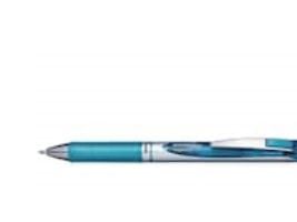 Gelpenne, Pentel Energel BL77, 0,7 mm, lyseblå, pakke med 12 stk