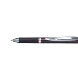 Pentel BLP77-BX, Uttrekkbar gelépenn, Rød, Sort, Sølv, Rund, Polykarbonat (PC), Ambidekstriøs